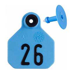 Numbered Mini Livestock ID Ear Tags Blue - Item # 48674