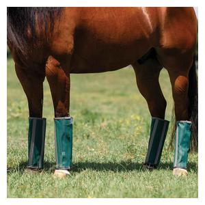 Deluxe Fly Boots for Horses Emerald - Item # 48678