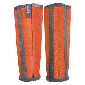 Deluxe Fly Boots for Horses Orange - Item # 48678