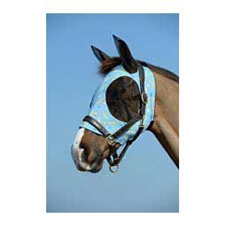 Deluxe Stretch Print Bug Saver Horse Fly Mask with Ears Seahorse - Item # 48707