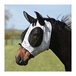 Deluxe Stretch Print Bug Saver Horse Fly Mask with Ears Sea Unicorn - Item # 48707