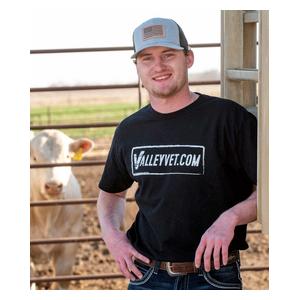 ValleyVet.com Logo T-Shirt Black - Item # 48711