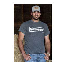 ValleyVet.com Logo T-Shirt Dark Charcoal - Item # 48711
