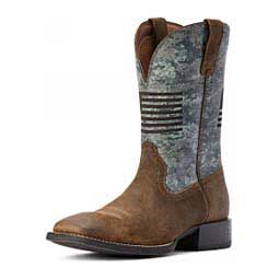 Sport Flying Proud 11-in Cowboy Boots Taupe/Camo - Item # 48728