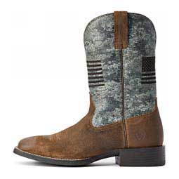 Sport Flying Proud 11-in Cowboy Boots Taupe/Camo - Item # 48728