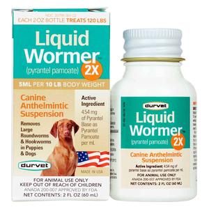 Liquid Wormer 2X Dewormer for Dogs 2 oz - Item # 48786