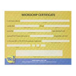 Animall Tag Microchip for Pets 2 x 12 mm - Item # 48800