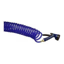 Coil Water Hose with Nozzle Blue - Item # 48810