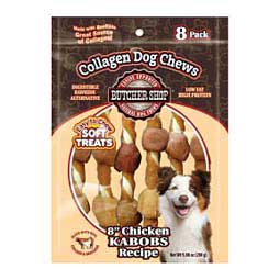 Butcher Shop Chicken Kabobs Recipe Collagen Dog Chews 8'' (8 ct) - Item # 48835