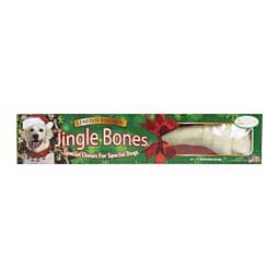 Jingle Bones Christmas Rawhide Bone Dog Chew 20-22'' (1 ct) - Item # 48838