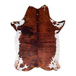 Faux Cowhide Print Rug White Belly - Item # 48873