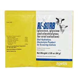 Resorb Electrolyte for Scouring Calves 1 packet - Item # 48891