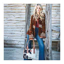 Yipee Kiyay Tote Bag Cowhide - Item # 48911