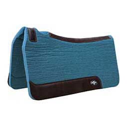 Comfort Fit 3/4" Colored Felt Horse Saddle Pad Pacific Blue - Item # 48925