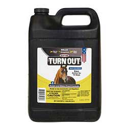 TURN OUT Sweat & Water Proof Formula Insecticide for Horses and Dogs 1 gallon - Item # 48977