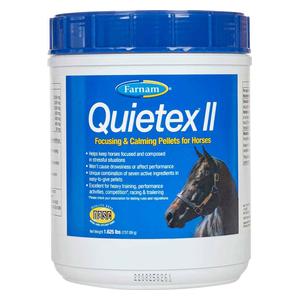 Quietex II Focusing and Calming Pellets for Horses 1.625 lb - Item # 49000