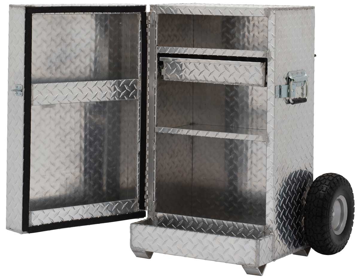 Valley Vet - Aluminum Treadplate Jackpot Box Weaver Livestock - Show ...