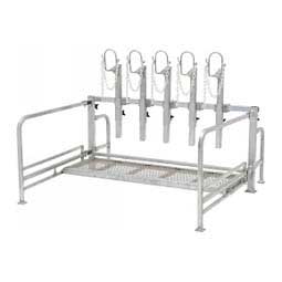 Aluminum 5 Head Sale Rack for Sheep Goats