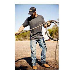 Rebar Cotton Strong Mens T-Shirt Charcoal Heather - Item # 49048