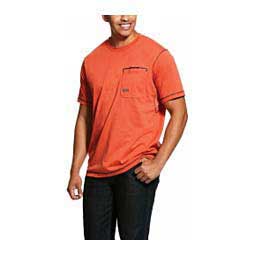 Rebar Workman Mens T-Shirt Volcanic Heather - Item # 49049