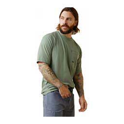 Rebar Workman Mens T-Shirt Lily Pad - Item # 49049
