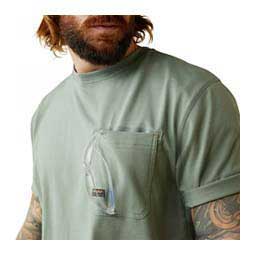 Rebar Workman Mens T-Shirt Lily Pad - Item # 49049