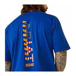 Rebar Workman Logo Mens T-Shirt Royal Blue - Item # 49051