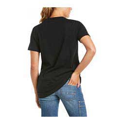 Rebar Cotton Strong Womens Logo T-Shirt Navy - Item # 49052