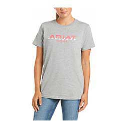 Rebar Cotton Strong Womens Logo T-Shirt Heather Gray - Item # 49052