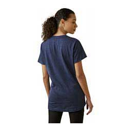 Rebar Cotton Strong Womens T-Shirt Navy - Item # 49053