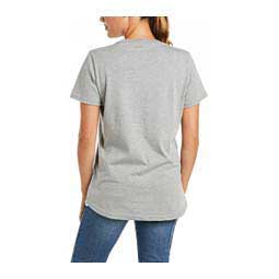 Rebar Cotton Strong Womens T-Shirt Heather Gray - Item # 49053