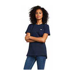 Rebar Cotton Strong Womens T-Shirt Navy Eclispse - Item # 49053