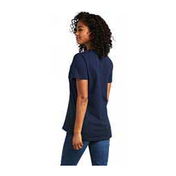 Rebar Cotton Strong Womens T-Shirt Navy Eclispse - Item # 49053