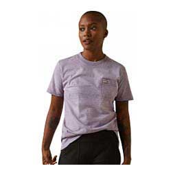 Rebar Cotton Strong Womens T-Shirt Lavender Heather - Item # 49053