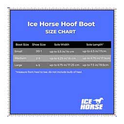 Ice Horse Laminitis Pro Horse Boot Black S (1 ct) - Item # 49057