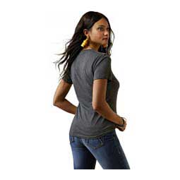 Quilt Logo Womens Tee Charcoal Heather - Item # 49082