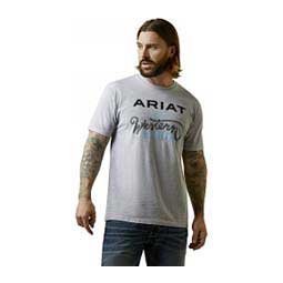 Roper Western Aloha Mens T-shirt Gray - Item # 49091