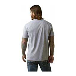 Roper Western Aloha Mens T-shirt Gray - Item # 49091