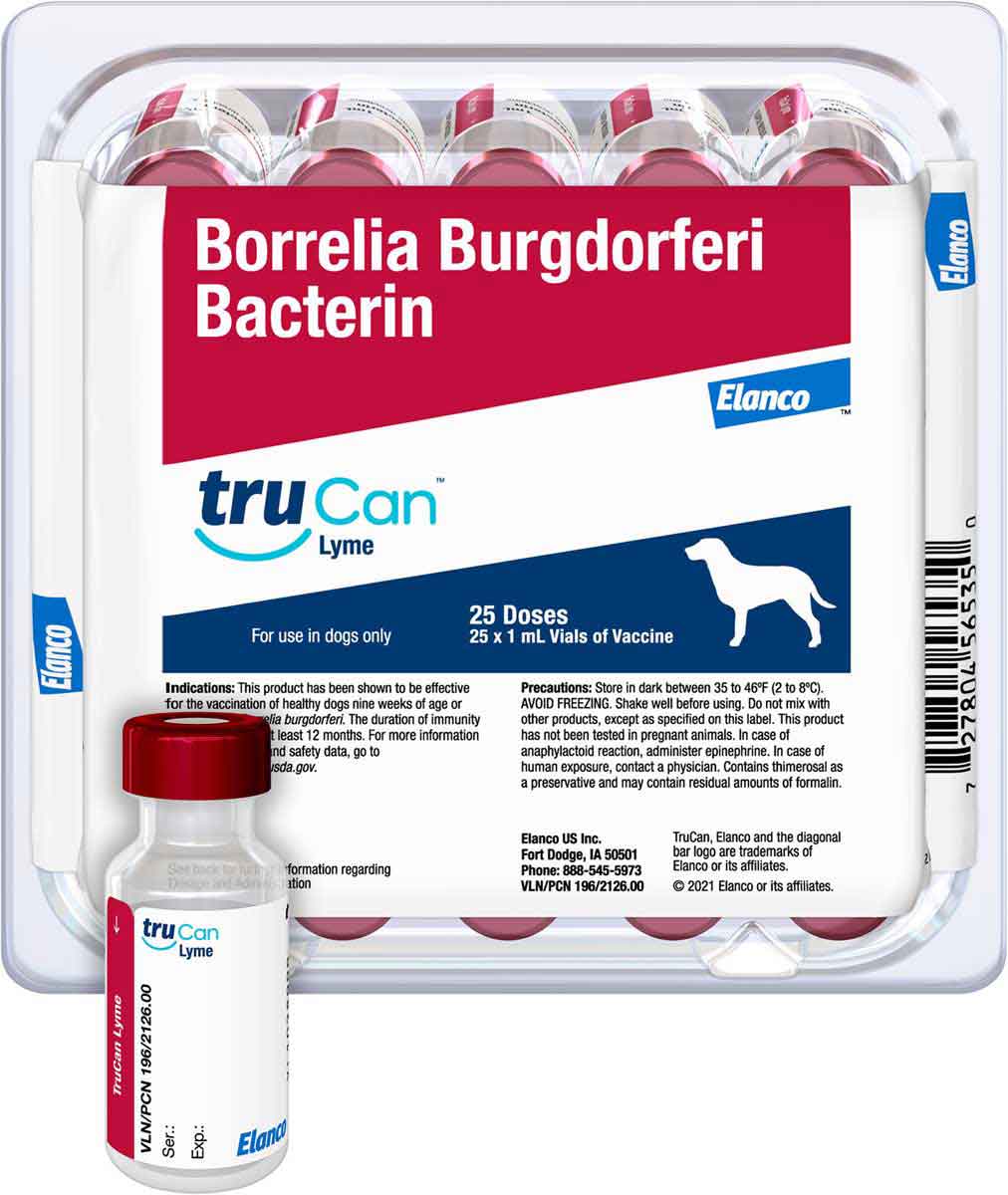 Valley Vet TruCan Lyme Dog Vaccine Elanco Animal Health Dog valley-vet-trucan-lyme-dog-vaccine-elanco-animal-health-dog
