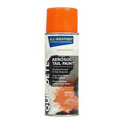 All-Weather Quik Detect Aerosol Tail Paint for Livestock Orange - Item # 49146