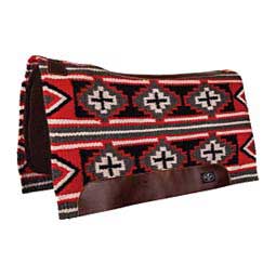 Fuse 3/4-in Horse Saddle Pad Black/Crimson - Item # 49151