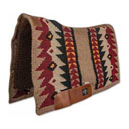 Fuse 3/4-in Horse Saddle Pad Taupe/Wine - Item # 49151