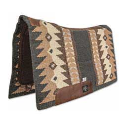 Fuse 3/4" Horse Saddle Pad Charcoal/Tan - Item # 49151