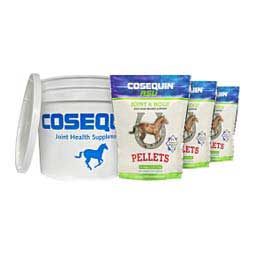 Cosequin ASU Joint and Hoof Pellets for Horses 3 ct (3600 gm total) + Bucket  - Item # 49154