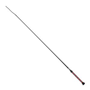 Braided Basic Whip Black/Strawberry/Gray - Item # 49161