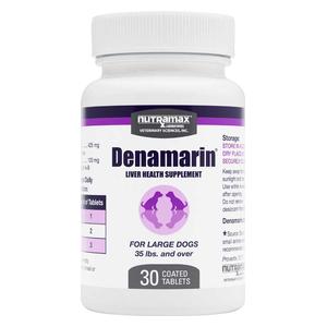 Denamarin Liver Health Supplement Coated Tablets for Dogs and Cats 425 mg/dogs over 35 lbs (30 ct) - Item # 49169