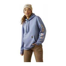 Rebar Graphic Womens Hoodie Colony Blue - Item # 49186