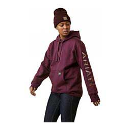Rebar Graphic Womens Hoodie Potent Purple - Item # 49186