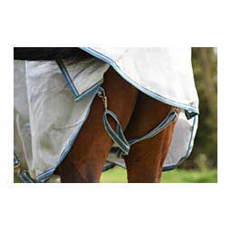 ComFITec Hexi Shield Combo Neck Horse Fly Sheet Silver/Teal - Item # 49313
