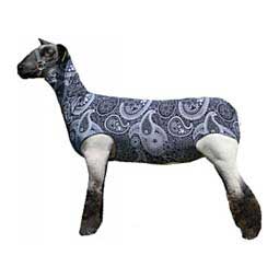 Performance Cotton Sheep Tube Black/White Paisley - Item # 49325